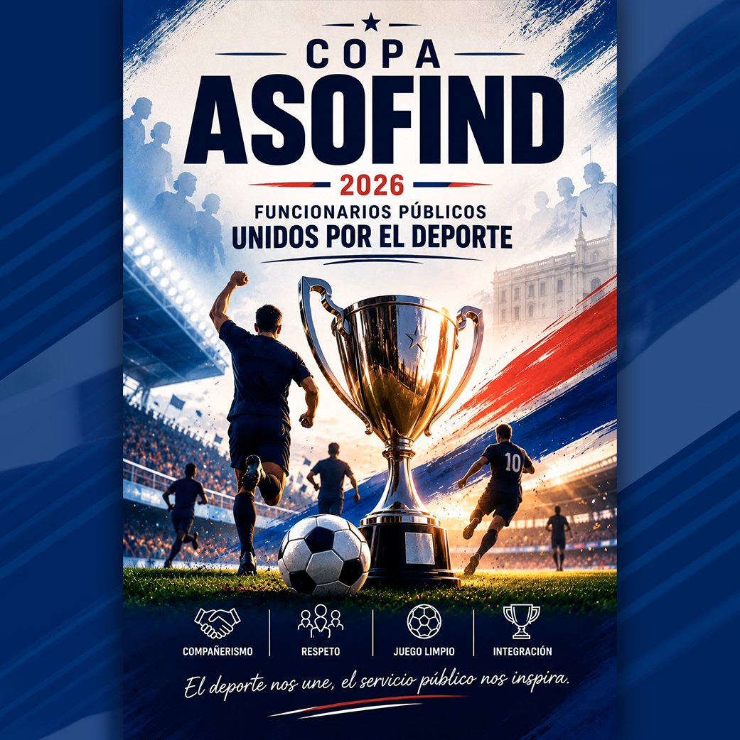 ASOFIND CONVOCA AL “TORNEO DE FUTBOL COPA ASOFIND: JUNTOS POR EL DEPORTE 2026” EN EL PARQUE ESTADIO NACIONAL